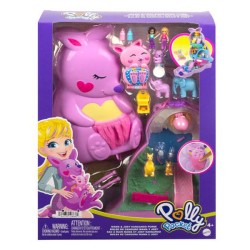 Mattel Polly Pocket Mini - Τρέντι Τσαντάκι Mama and Joey Kangaroo GKJ63 / HKV50 194735108664