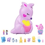 Mattel Polly Pocket Mini - Tradia Bag Mama And Joey Kangaroo GKJ63 / HKV50 194735108664
