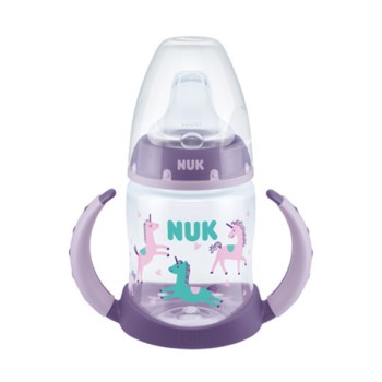 NUK Εκπαιδευτικό Μπιμπερό Με Λαβές & Δείκτη Ελέγχου Θερμοκρασίας 150Ml First Choice 6-18M 10743943 4008600387305