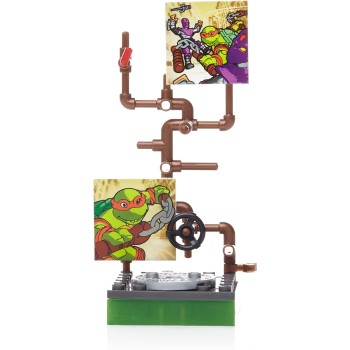 MEGA Teenage Mutant Ninja Turtles Collectors 1987 Classic Michaelangelo Figure DMW21 887961289060