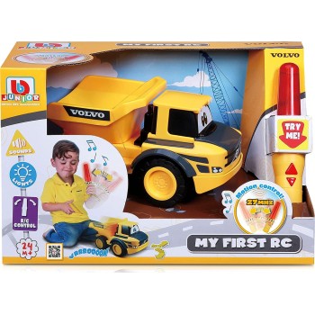 Bburago Junior Volvo My First Rc Yellow 92005 4893998920056