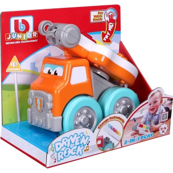 Bburago Junior Drive N Rock Tow Truck With Guitar, Assorted Designs An 89031 4893998890311