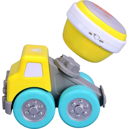 Bburago Bb Junior Μπετονιέρα με Τύμπανο Drive N Rock Cement Mixer With Drum 89032 4893998890328