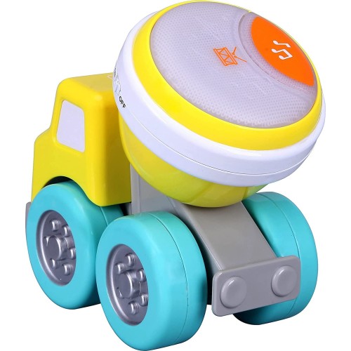 Bburago Bb Junior Μπετονιέρα με Τύμπανο Drive N Rock Cement Mixer With Drum 89032 4893998890328