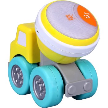 Bburago Bb Junior Μπετονιέρα με Τύμπανο Drive N Rock Cement Mixer With Drum 89032 4893998890328
