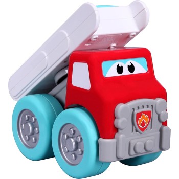 Bburago Bb Junior Drive N Rock Fire Truck With Keyboard, Assorted 16/89033 4893998890335