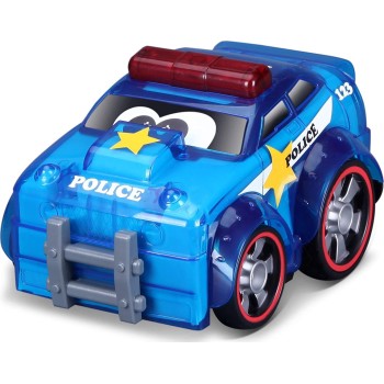 Bburago Bb Junior Push And Glow Police Car 89004 4893998890045