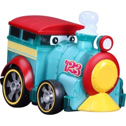Bburago Bb Junior Push And Glow Train Τρενάκι με Ήχο 89005 4893998890052