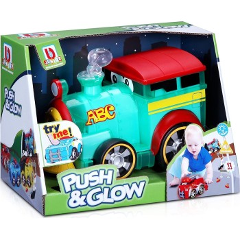 Bburago Bb Junior Push And Glow Train 89005 4893998890052