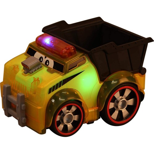 Bburago Bb Junior Φορτωτικό Όχημα Push And Glow Dump Truck 89007 4893998890076