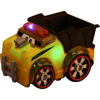Bburago Bb Junior Φορτωτικό Όχημα Push And Glow Dump Truck 89007 4893998890076