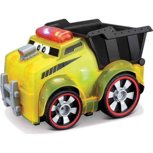 Bburago Bb Junior Φορτωτικό Όχημα Push And Glow Dump Truck 89007 4893998890076