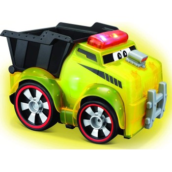 Bburago Bb Junior Φορτωτικό Όχημα Push And Glow Dump Truck 89007 4893998890076