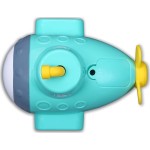 Bburago Bb Junior Βαρκούλα Μπάνιου με Προβολέα Βυθού Splash N Play Submarine Projector, Blue 16/89001 4893998890014