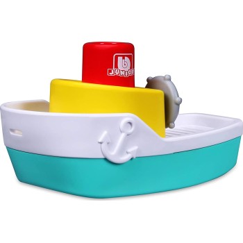 Bburago Bb Junior Splash N Play Spraying Tugboat 16/89003 4893998890038