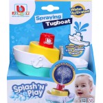 Bburago Bb Junior Splash N Play Spraying Tugboat 16/89003 4893998890038