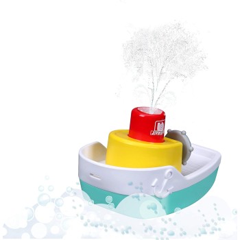 Bburago Bb Junior Splash N Play Spraying Tugboat 16/89003 4893998890038