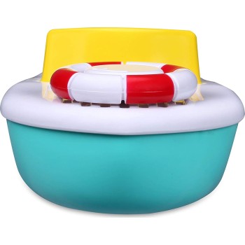 Bburago Bb Junior Βαρκούλα Μπάνιου Splash N Play Twist And Sail, Blue 16/89002 4893998890021
