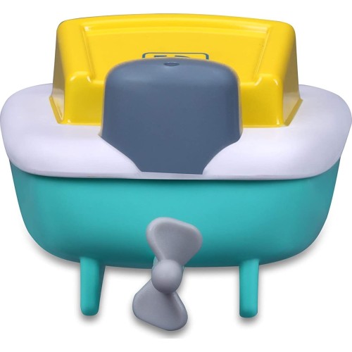 Bburago Bb Junior Βαρκούλα Μπάνιου Splash N Play Twist And Sail, Blue 16/89002 4893998890021