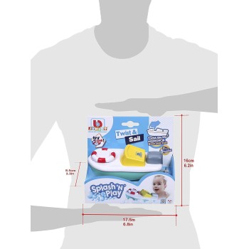Bburago Bb Junior Splash N Play Twist And Sail, Blue 16/89002 4893998890021
