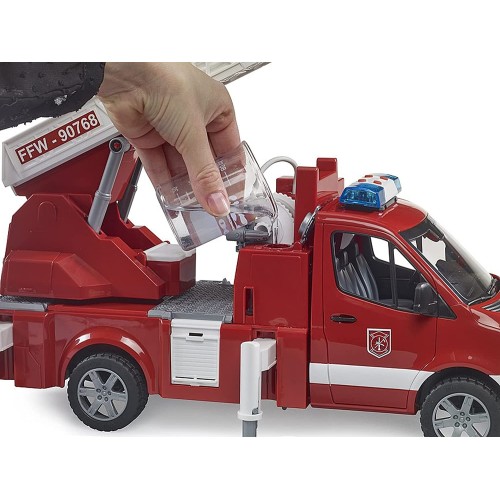 bruder Mercedes Benz Sprinter Fire Engine With Ladder And Waterpump BR002673 4001702026738