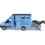 bruder Mercedes Benz Sprinter Φορτηγό Μεταφοράς Ζώων με  Άλογο 02674 4001702026745
