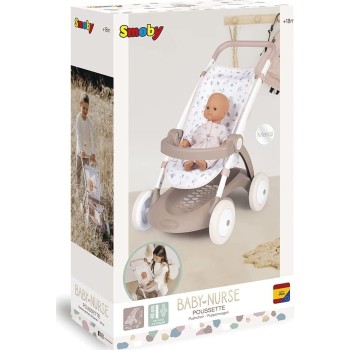 Smoby Toys Baby Nurse Dolls Pram Καροτσάκι κούκλας 254018 3032162540183