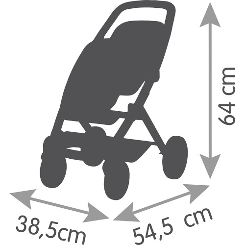 Smoby Maxi-Cosi Twin Sports Doll Pram For Dolls Up To 42 Cm Dolls Pram For 253220 3032162532201