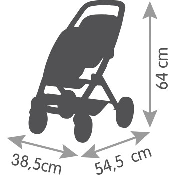 Smoby Maxi-Cosi Twin Sports Doll Pram For Dolls Up To 42 Cm Dolls Pram For 253220 3032162532201