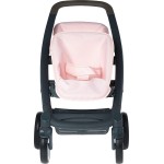 Smoby Pico Quinny Καρότσι κούκλας Διδύμων In Light Pink 253217 3032162532171