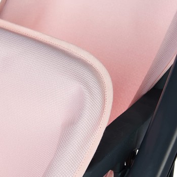 Smoby Twin Toy Pretend Play Pushchair For Dolls And Baby Dolls In Light Pink 253217 3032162532171