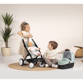 Smoby Maxi Cosi Καρότσι κούκλας με πορτ-μπεμπε For Dolls Up To 42 Cm 253120 3032162531204