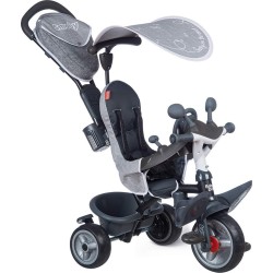 Smoby Tricycle-Baby Driver Plus Grey Ποδήλατο Τρίκυκλο 741502 3032167415028