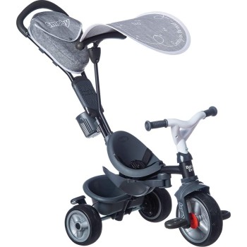 Smoby Tricycle-Baby Driver Plus Grey Ποδήλατο Τρίκυκλο 741502 3032167415028