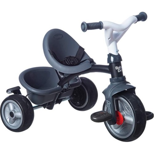 Smoby Tricycle-Baby Driver Plus Grey Ποδήλατο Τρίκυκλο 741502 3032167415028