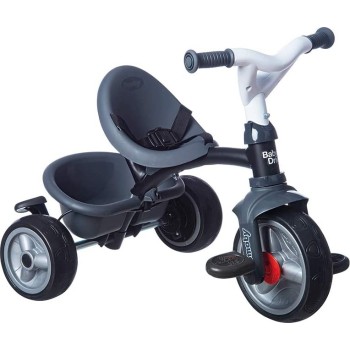 Smoby Tricycle-Baby Driver Plus Grey Ποδήλατο Τρίκυκλο 741502 3032167415028