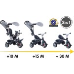 Smoby Tricycle-Baby Driver Plus Grey Ποδήλατο Τρίκυκλο 741502 3032167415028