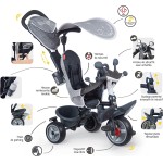 Smoby Tricycle-Baby Driver Plus Grey Ποδήλατο Τρίκυκλο 741502 3032167415028