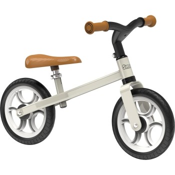 Smoby First Bike Lightweight Metal Balance Bike Silent Wheels Adjustable 7600770210 3032167702104