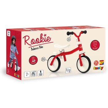 Smoby First Bike Lightweight Metal Ποδήλατο Ισορροπίας (Balance Bike) Rookie Silent Wheels 770400 3032167704009