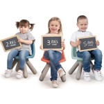 Smoby Παιδικό Καρεκλάκι Kid Brick Red-Design Chair 18 Months Για Εσωτερική Και Εξωτερική Χρήση 7/880107 3032168801073