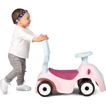 Smoby Maestro Balade Rose Comfortable 3 Uses Functions, Sliding Trolley 7/720305 3032167203052