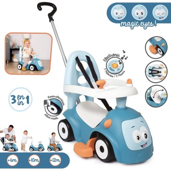 Smoby Maestro Balade Blue Comfortable Ποδοκίνητο Μπλε 7/720304 3032167203045