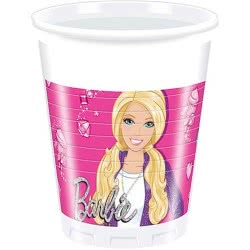 PROCOS Πλαστικά Ποτήρια Barbie Sparkle 180Ml 8Τμχ. 84191 5201184841914
