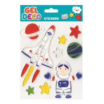 OEM Gel Deco Stickers Αυτοκόλλητα Διακοσμητικές Διαφάνειες Για Τζάμια - 5 Σχέδια 32050 3760172590651
