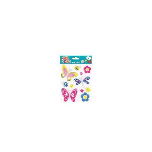 OEM Gel Deco Stickers Αυτοκόλλητα Διακοσμητικές Διαφάνειες Για Τζάμια - 5 Σχέδια 32050 3760172590651