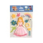 OEM Gel Deco Stickers Window Decorations - 5 Designs 32050 3760172590651