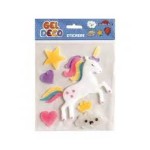 OEM Gel Deco Stickers Αυτοκόλλητα Διακοσμητικές Διαφάνειες Για Τζάμια - 5 Σχέδια 32050 3760172590651