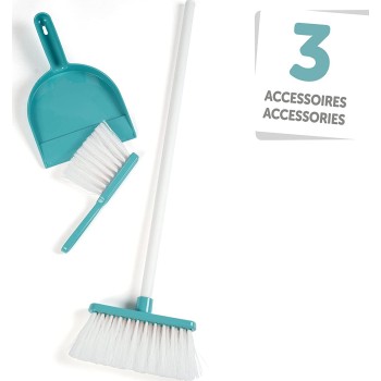 Smoby Cleaning Set - Cleaning Like The Big Ones, With Shovel, Hand Brush 7/330317 3032163303176