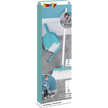 Smoby Σετ Καθαρισμού με Βούρτσα και Φτυάρι 7/330317 3032163303176